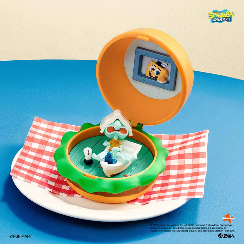 POP MART SpongeBob Krabby Patty Blind Box, Anime-Figur - Bild 5