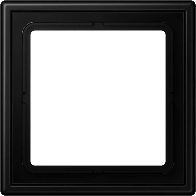 Jung 1-fach Rahmen LS981SWM Graphitschwarz Matt - Bild 1