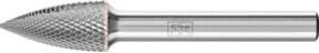 PFERD Hartmetall Hochleistungsfrässtift MICRO Spitzbogen SPG Ø 10x20mm Schaft-Ø 6 mm Silber - Bild 1
