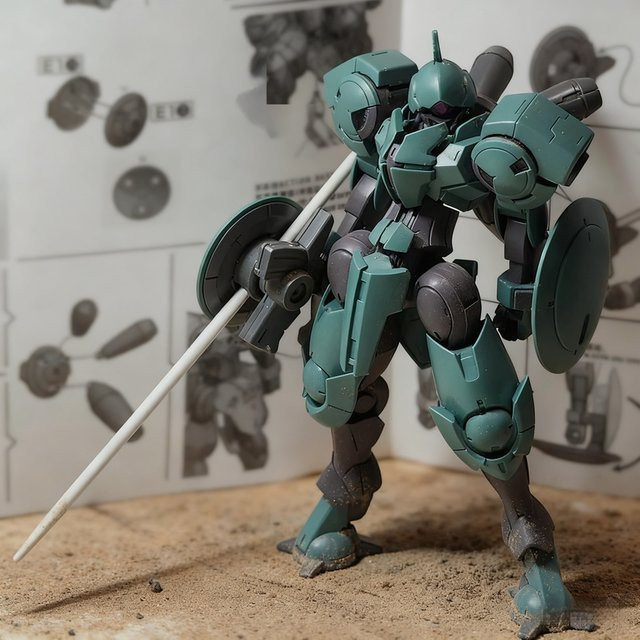 TAKARA TOMY HG Die Hexe Von Mercury HEINDREE CFP-010, Modell Kit, 1:144 - Bild 1