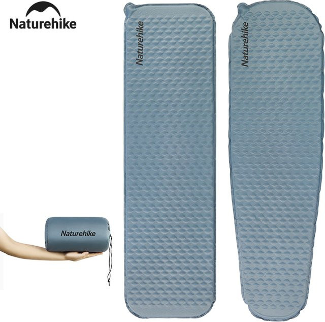 Naturehike Luftmatratze für Erwachsene, ultraleicht und schnell selbstaufblasend, blau - Bild 1