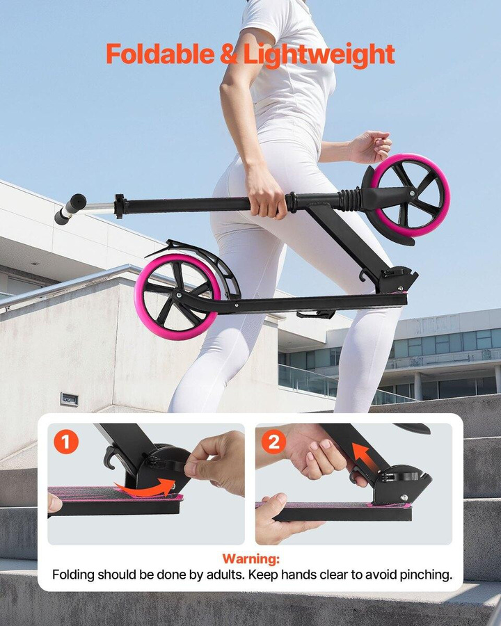 Buying Solutions MB Kickroller 2-Rad mit verstellbarem Lenker ab 8 Jahren - Bild 5