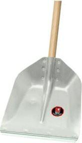Ideal Hallenser Randschaufel aus Aluminium in Silber, Größe 7 m St - Bild 1