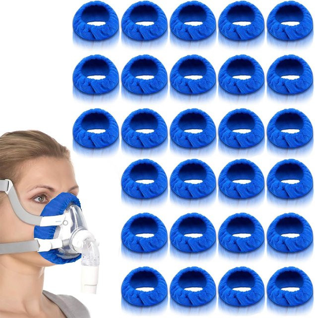 SUOLAER CPAP-Maskeneinlagen für Vollgesichtsmasken, Baumwolle, waschbar - Bild 1