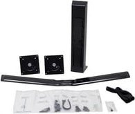 Ergotron WorkFit Dual-Monitor-Kit Monitorhalterung in Schwarz - Bild 1