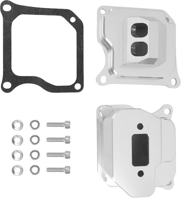 Stihl Schalldämpfer-Set aus Aluminium für MS261 und MS261C in Silber - Bild 1