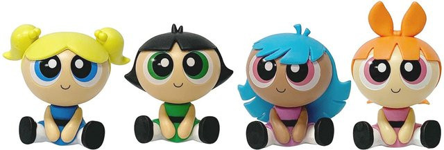 Binchi The Powerpuff Girls, Figur, 4-teiliges Set, ab 14 Jahren - Bild 1