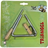 VEDES Metall Triangel Musikinstrument B: 10 cm, H: 14,5 cm - Bild 1