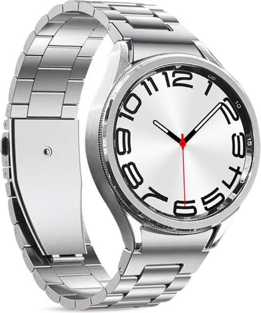 Uhrenarmband Edelstahl, Silber, Unisex - Bild 1