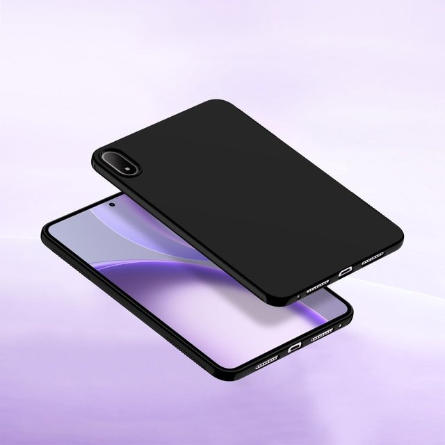 OPPO Pad Mini 2026 Schutzhülle aus weichem Silikon TPU in Schwarz, 8,8 Zoll, Modell OPD2515 - Bild 1