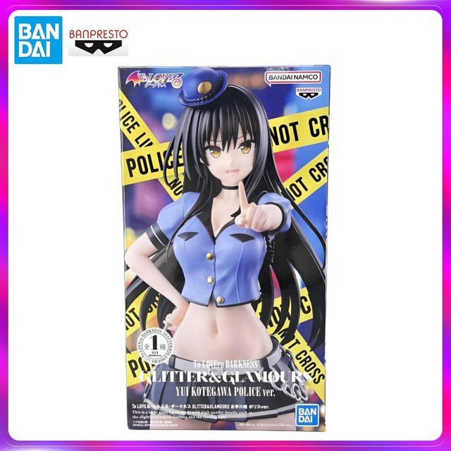 Bandai To Love-Ru Darkness Kotegawa Yui Police Ver. Actionfigur - Bild 1