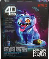 4D Build K-Pop Demon Hunters Modellbau Set mit Derpy Tiger und Sussie Vogel von Spin Master - Bild 1