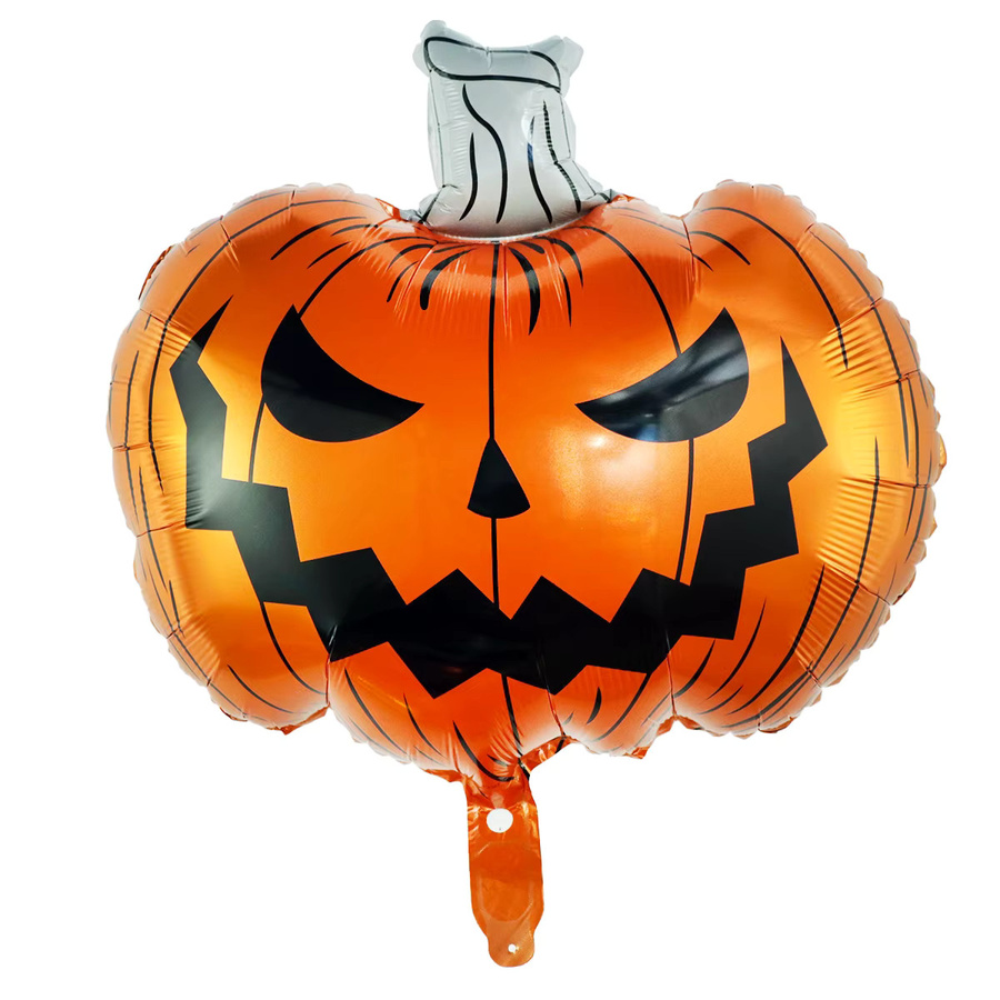 LQVYI Halloween Luftballons Set mit Kürbis, Geist, Spinne und Fledermaus als aufblasbare Partydekoration für Kinder - Bild 2