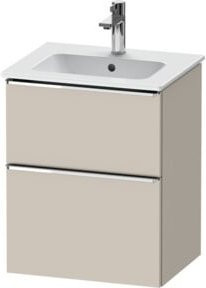 Duravit Waschtischunterschrank D-Neo in Beige, Wandmontage, B/T/H: 51 x 40,2 x 62,5 cm - Bild 1