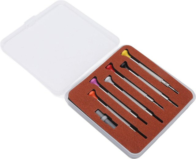 Professionelles Uhrmacher Schraubendreher Set für Uhrenreparatur und Schmuckarbeiten in White und Multicolour aus Stahl - Bild 1
