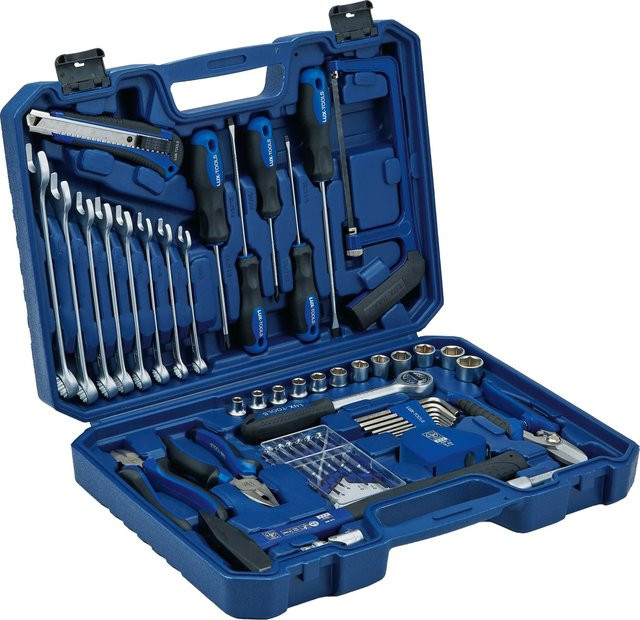 LUX-TOOLS Werkzeugkoffer 54-teilig in Blau - Bild 1