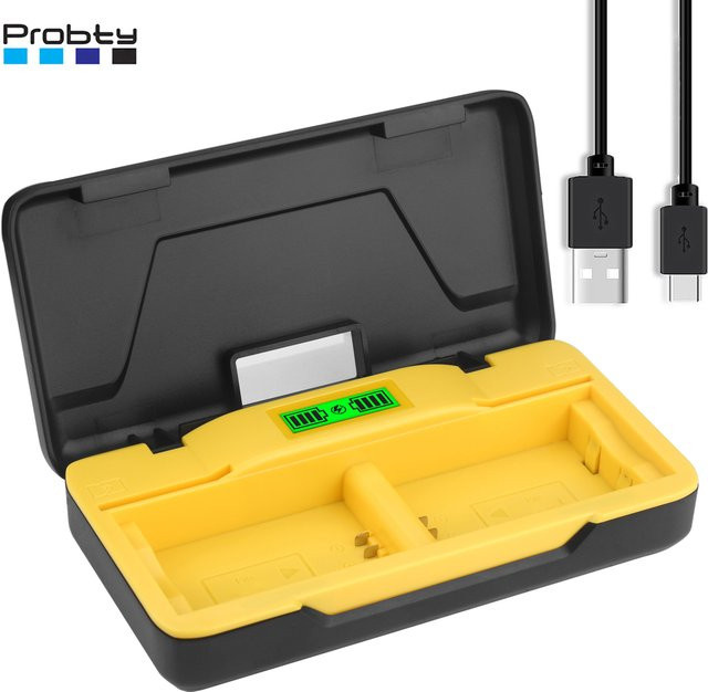 Probty EN-EL25 EN-EL25A Batterieladegerät mit 20 W Schnellladung und SD-Kartensteckplätzen für Nikon Z-Serie Z50 Z30 Z50ii ZFC Z FC Kameras - Bild 1
