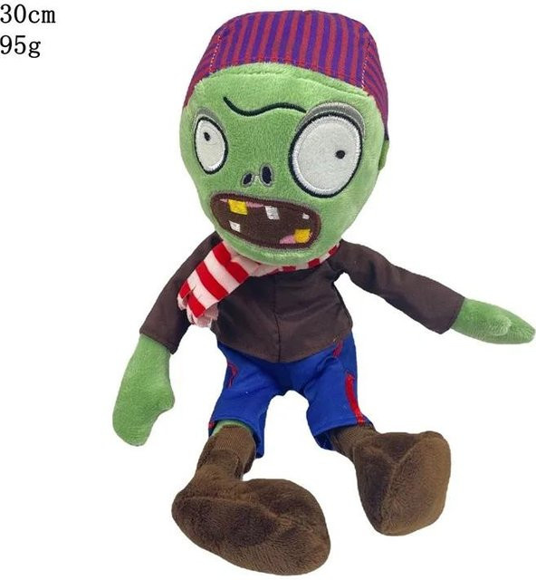 Yiran Health & Beauty Plants vs Zombies Gargantuar Piraten Zombies, Plüschtier, 30cm, ab 14 Jahren - Bild 1