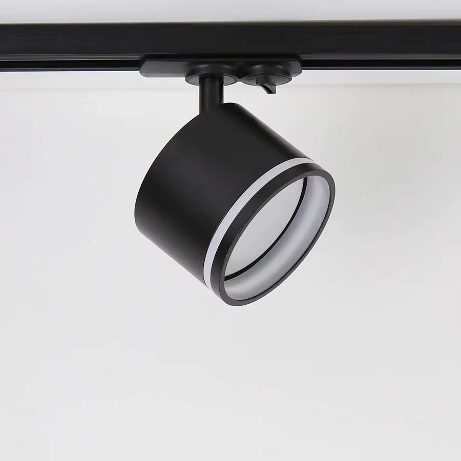 CANMEIJIA GX53 Schienenstrahler in Schwarz mit 3-Farben-Lichtsteuerung, verstellbarer LED-Downlight für Wohnzimmer, Schlafzimmer und Küche - Bild 5