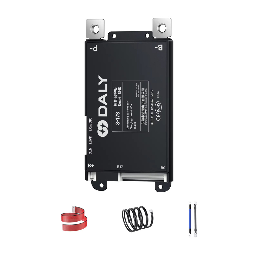 Daly Smart BMS Bluetooth Batteriemanagementsystem für LiFePO4 Li-Ion LTO in Schwarz - Bild 5