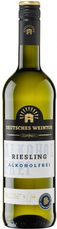 Deutsches Weintor Riesling alkoholfreier Weißwein trocken 0,75 l