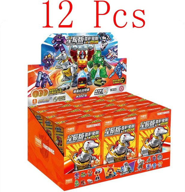 Blokees Transformers Optimus Prime Bumblebee Megatron Action Figuren, ab 3 Jahren - Bild 1