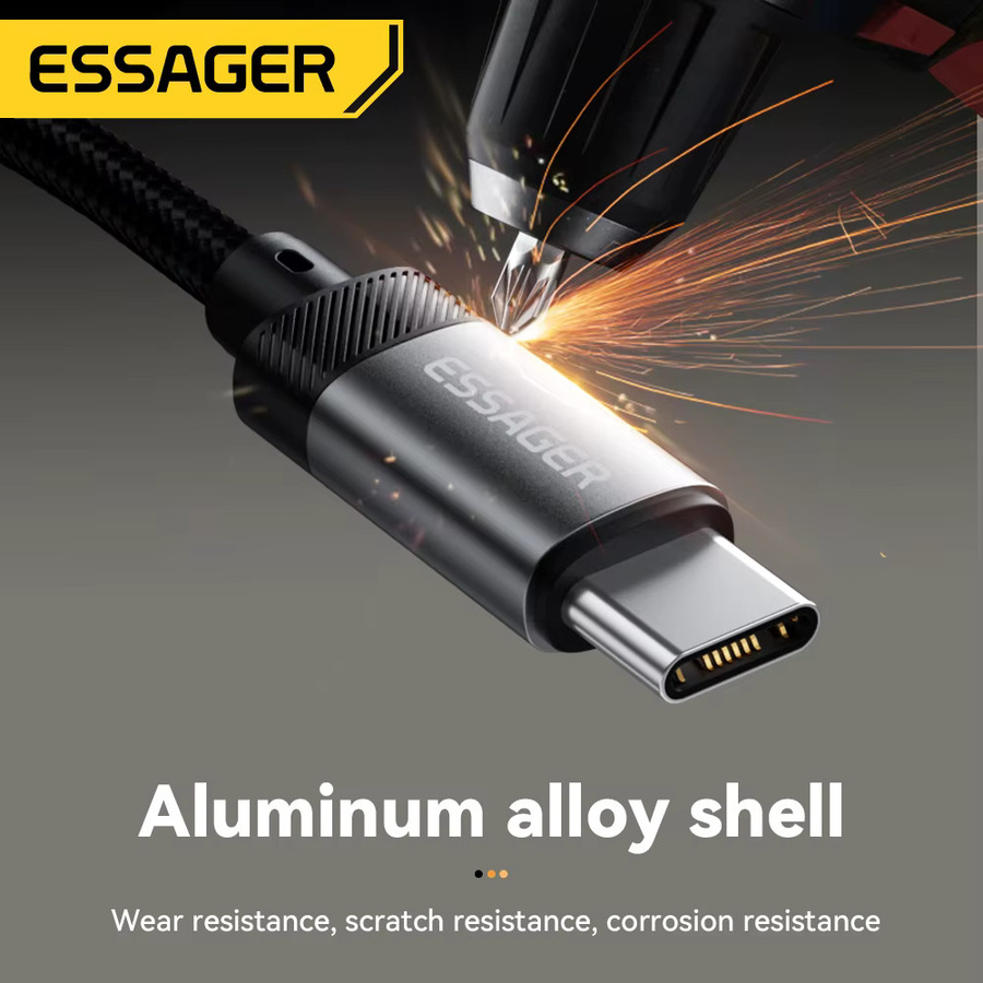 Essager USB-C auf 3,5 mm Klinke Audio-Adapter für iPhone, iPad, Huawei, Xiaomi und MacBook - Bild 4