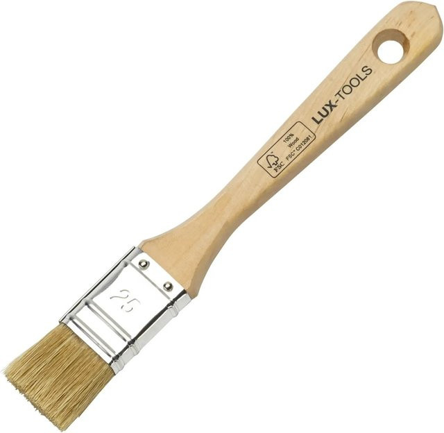 LUX-TOOLS Kleberpinsel mit Holzgriff in Natural - Bild 1