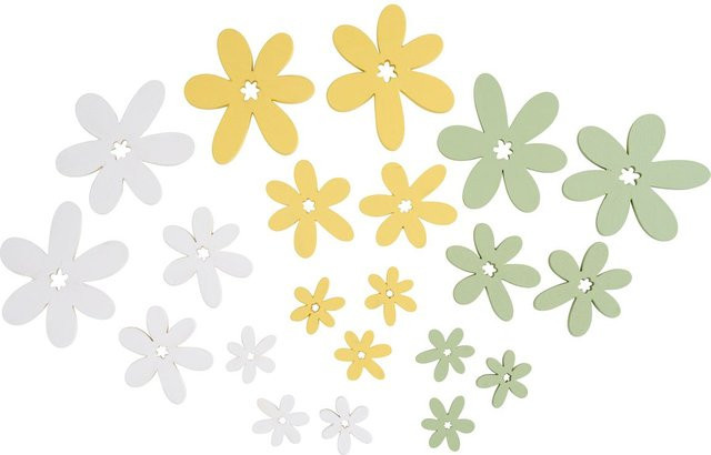 VBS Streuteile Blumen Juna aus Sperrholz in Blumenform für Frühling und Sommer - Bild 1
