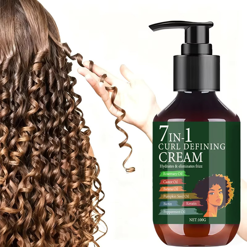 Water Ice Levin Locken-Definiercreme mit Biotin, Keratin, Kollagen, Vitamin C, 2x 100g - Bild 2