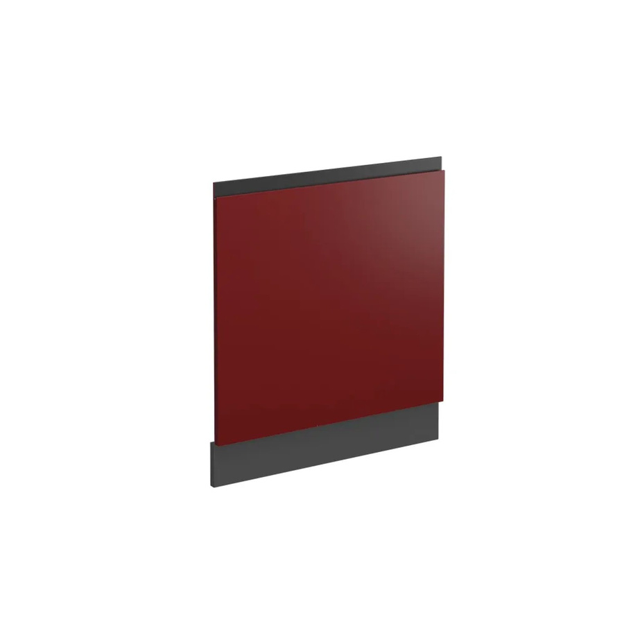 Vicco Geschirrspülerblende R-Line J-Shape in Anthrazit und Rot, Breite: 60 cm - Bild 2