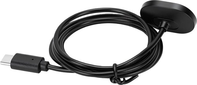 Fishine Magnetischer USB-C Schnellladeadapter für Meta Display Smart Glasses und Neural Band, Schwarz - Bild 1
