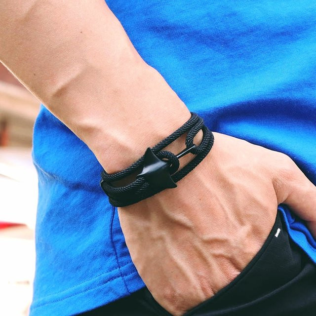 Noter Armband, Schwarz, Herren - Bild 1