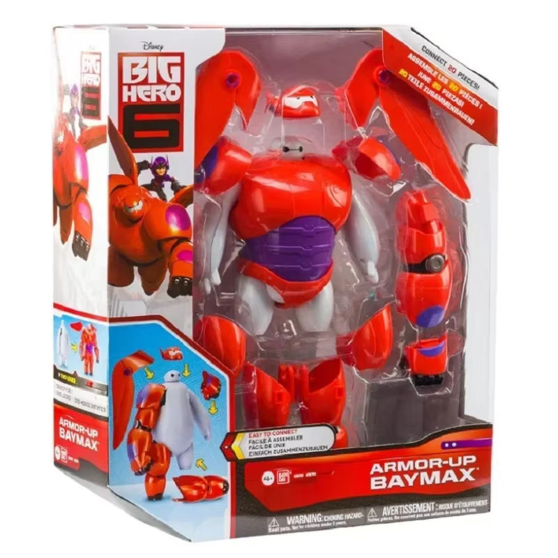 Bandai Big Hero 6 Baymax Anime Figur, Modell Puppe aus Kunststoff, Höhe: 16 cm - Bild 2