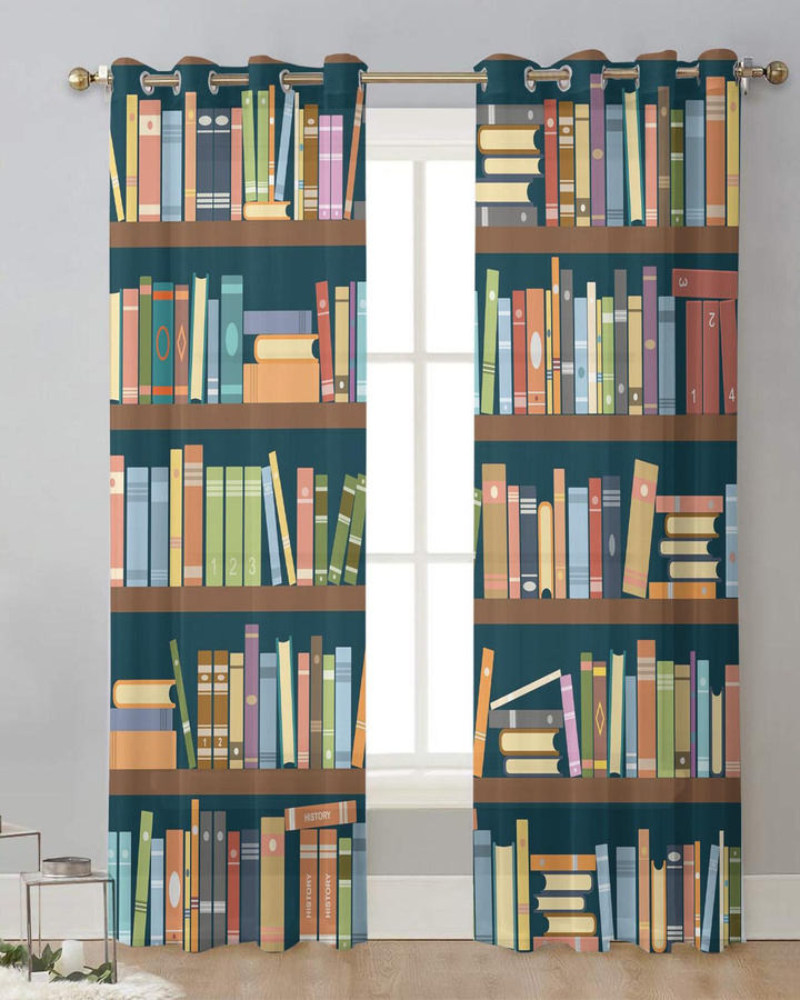 Transparente Vorhänge aus Tüll, Voile und Organza für Wohnzimmer und Küche, Farbe: Transparent, Breite: 135 cm, Höhe: 115 cm - Bild 2