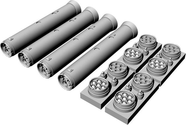 Brengun Rocket Launcher, Weltraum, Grau, 1:48 - Bild 1
