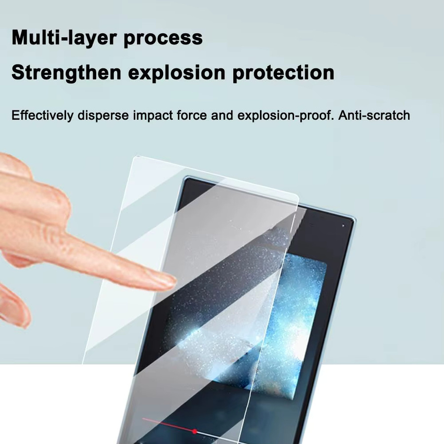 Fiio JM21 Displayschutzfolie aus gehärtetem Glas, transparent, HD Clear und kratzfest - Bild 2