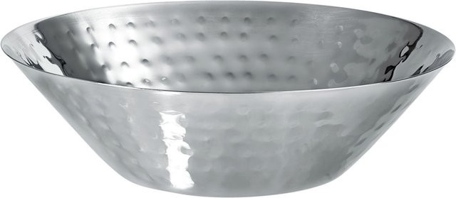 VEGA Obst- und Brotschale Marty aus Edelstahl in Silber, Durchmesser: 16 cm, Höhe: 5 cm - Bild 1