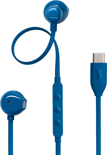 JBL TUNE 305C In-Ear Kopfhörer mit USB-C Anschluss in Blau - Bild 1