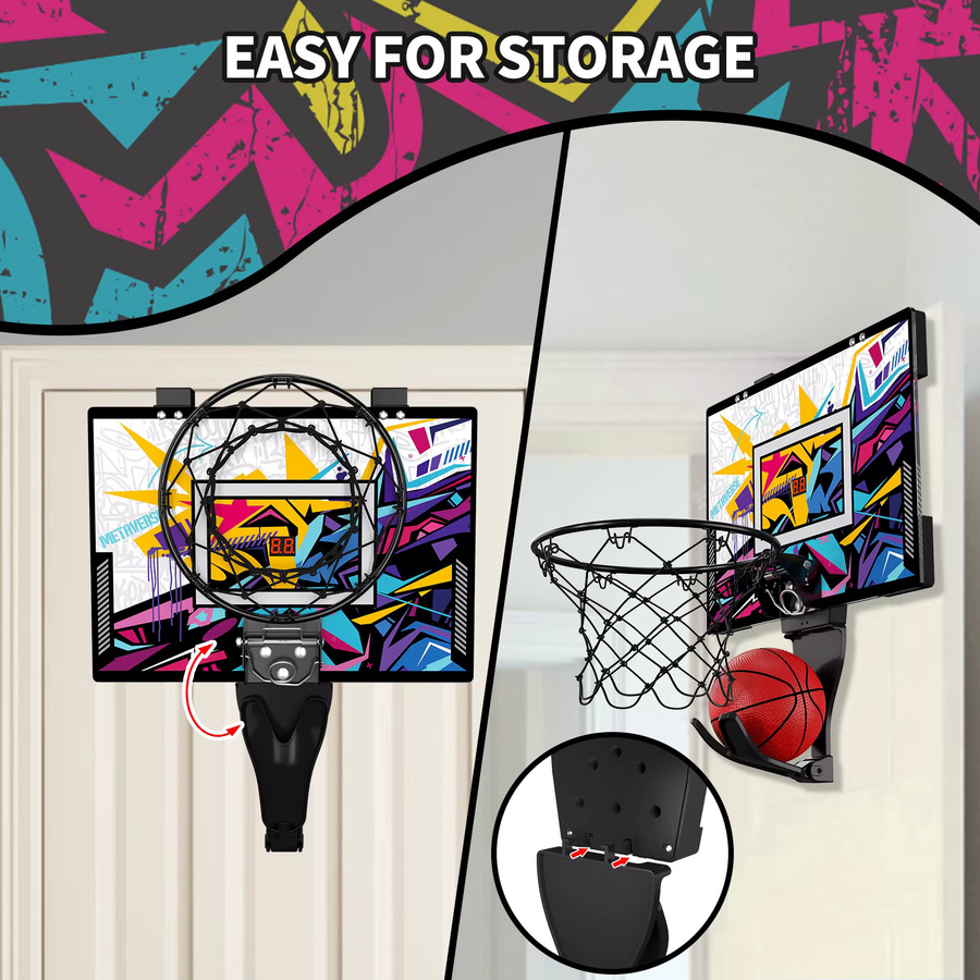 QDRAGON Basketballkorb, Basketball-Spielzeug, ab 3 Jahre - Bild 3