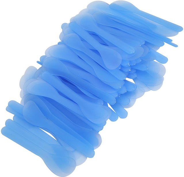shoemst Gesichtsmaskenspatel, 100 Stück, Blau, Unisex - Bild 1