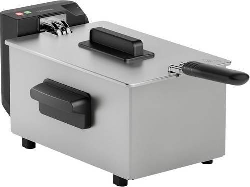 Tristar Fritteuse mit 3 l Volumen und 2000 W Leistung in Silber und Schwarz mit Cold Zone und Überhitzungsschutz - Bild 1