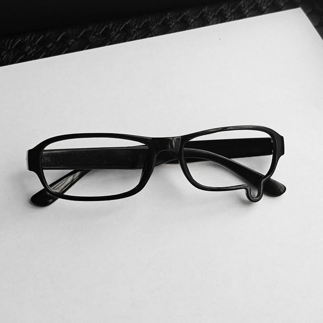Yiran glasses Brillenrahmen, rechteckig, Kunststoff, Unisex, grau - Bild 1