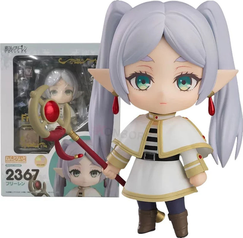 Frieren Beyond Journey's End Anime Figur Farn Noodle Stopper Actionfigur von KONBORE in Weiß - Bild 1