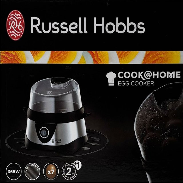 Russell Hobbs Stylo Eierkocher Edelstahl und Schwarz - Bild 2