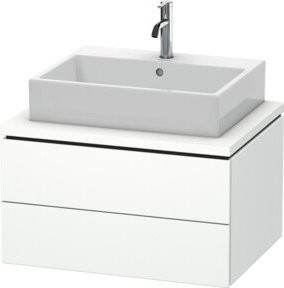 Duravit Waschtischunterschrank L-Cube in Weiß Matt mit 2 Schubladen, B/T/H: 72 x 54,7 x 40 cm - Bild 1