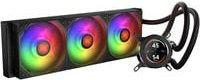 Krux HydroGlance 360 LCD AIO Wasserkühlung in Schwarz und Multicolour mit USB-C Anschluss - Bild 1
