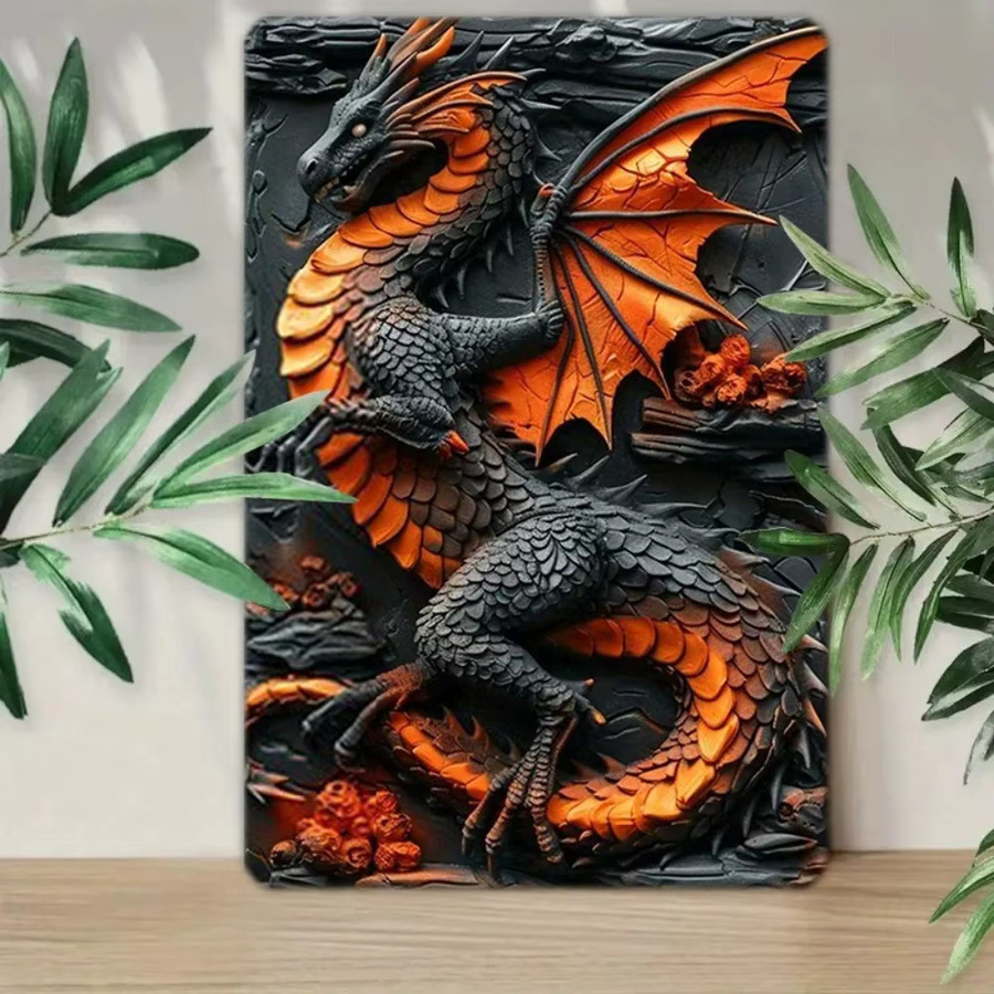 CIFBUY Vintage Metall-Wandschild AwesomeWallDecor für Bar, Fitnessstudio und Garage, B/H: 45,0 x 30,0 cm - Bild 3