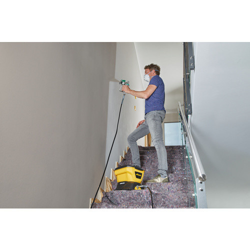 Wagner Control 150M Airless Farbsprühsystem für Lack, Lasuren und Wandfarbe, 350W, max. 0,9 l/min, Gelb/Mehrfarbig - Bild 2
