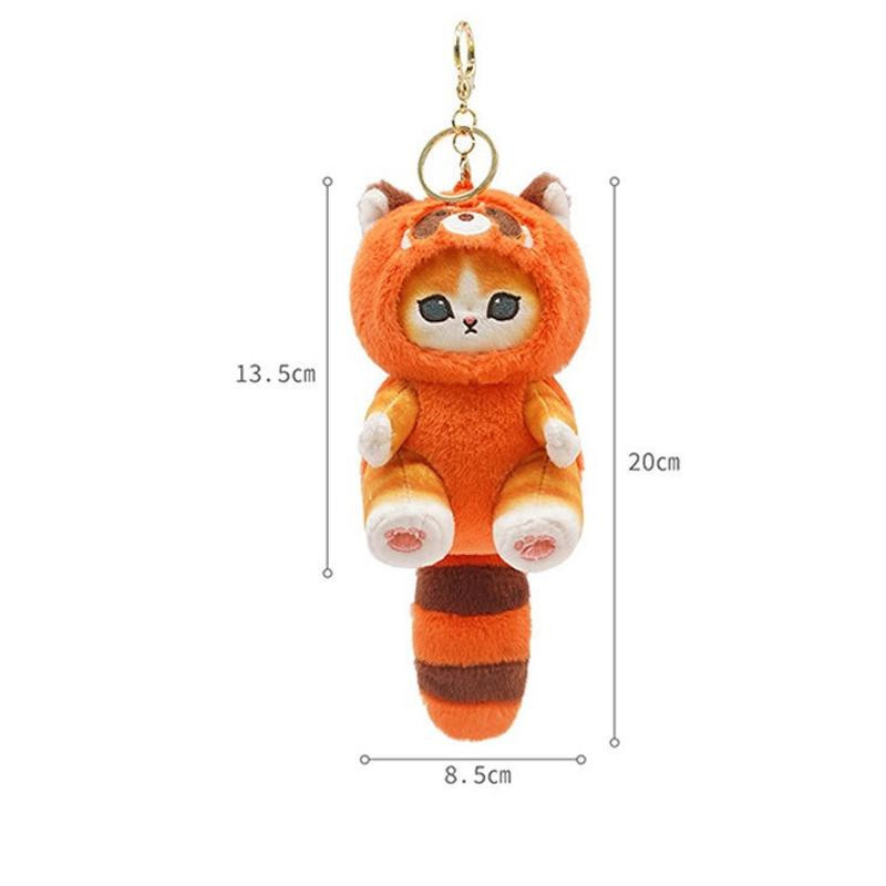 Yiran toy Katzen Plüsch-Spielzeug Schlüsselanhänger ab 3 Jahren - Bild 2